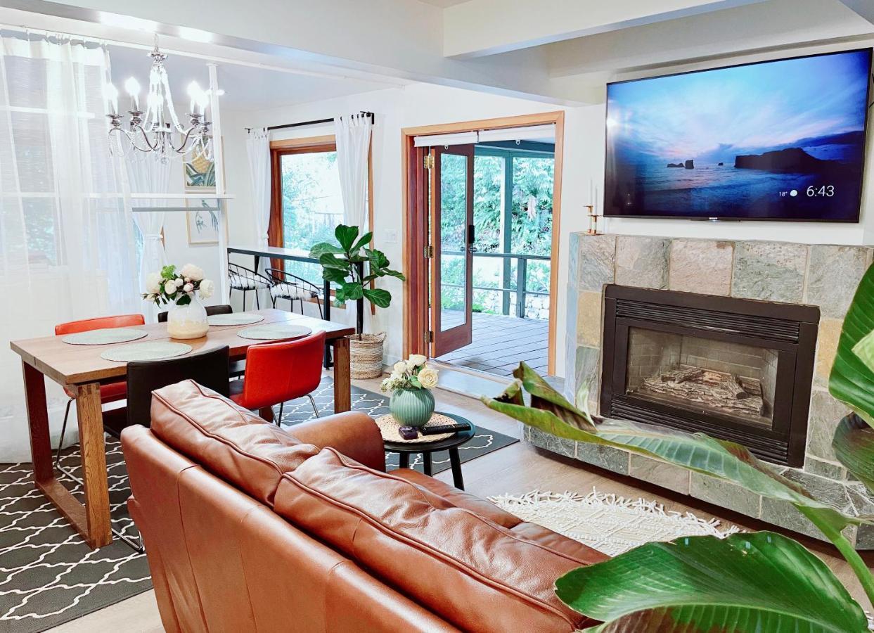66 Creek Garden House Villa West Vancouver Bagian luar foto